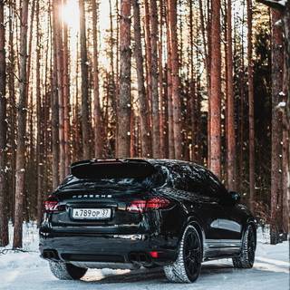 Winter cars iPhone wallpaper
