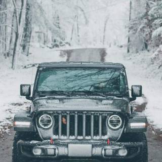 Winter cars iPhone wallpaper