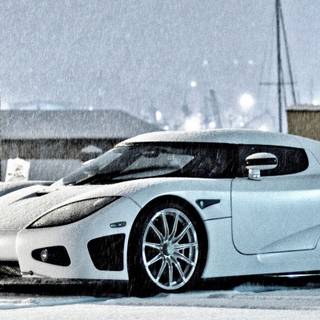 Winter cars iPhone wallpaper