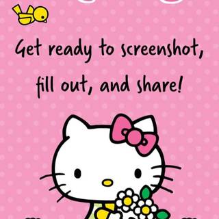 Hello spring cartoon wallpaper