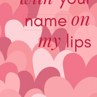 Valentines lips wallpaper