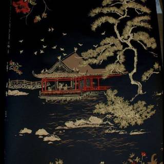 Chinese retro wallpaper