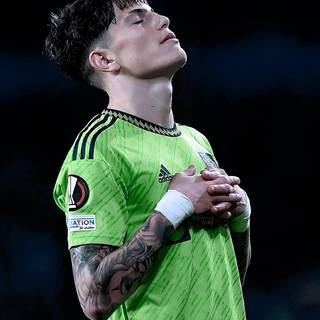 Garnacho 4k iPhone wallpaper