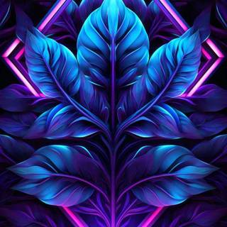 iPhone 4k neon wallpaper