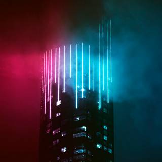 iPhone 4k neon wallpaper