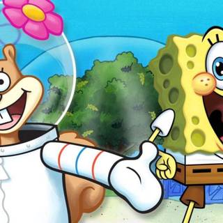 The Sandy Cheeks movie wallpaper