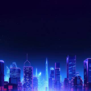 iPhone 4k neon wallpaper