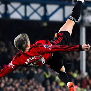 Garnacho phone wallpaper