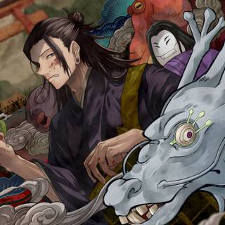 Geto Suguru 4k wallpaper