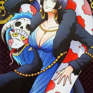 Boa Hancock phone wallpaper