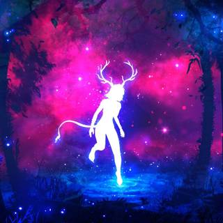 Anime 4k neon wallpaper