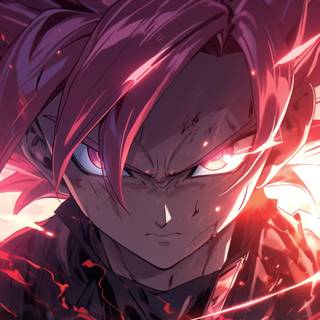 Son Goku black wallpaper