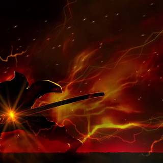 Zenitsu thunder wallpaper