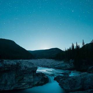 4k night sky mobile wallpaper