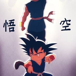 Goku aesthetic iPhone wallpaper