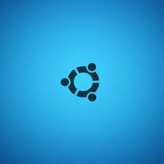 Ubuntu logo wallpaper