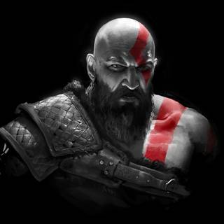 Kratos desktop 4k wallpaper