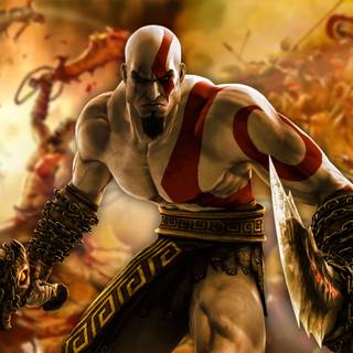 Kratos desktop 4k wallpaper
