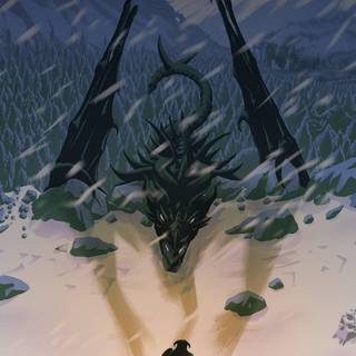 Phone Skyrim wallpaper