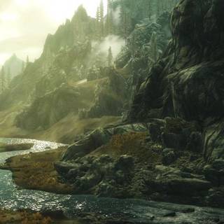 Phone Skyrim wallpaper