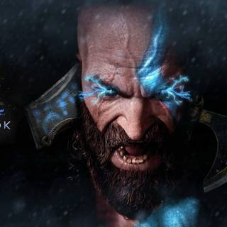 God of War Ragnarock desktop wallpaper