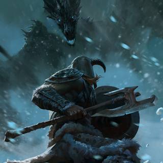 Phone Skyrim wallpaper
