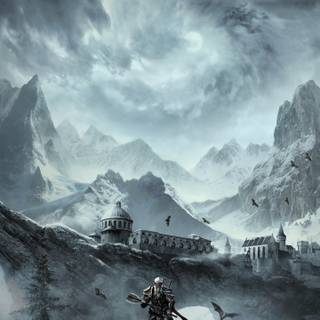 Phone Skyrim wallpaper