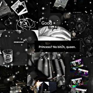 Black aesthetics phone wallpaper