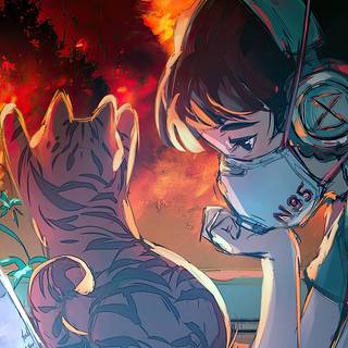 Lofi girl phone wallpaper