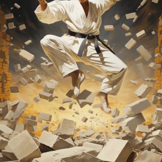 Martial arts iPhone wallpaper