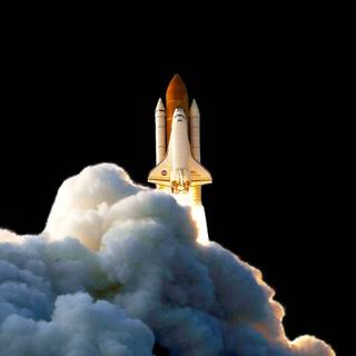 Spaceship iPhone wallpaper