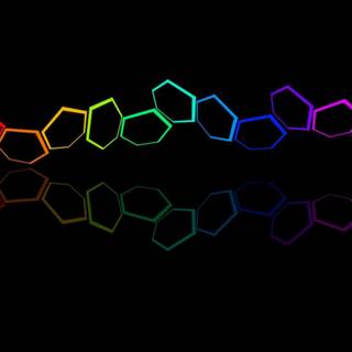 Black neon desktop wallpaper