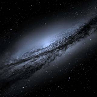 Black and white galaxy wallpaper