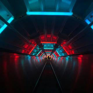 Dark neon phone wallpaper