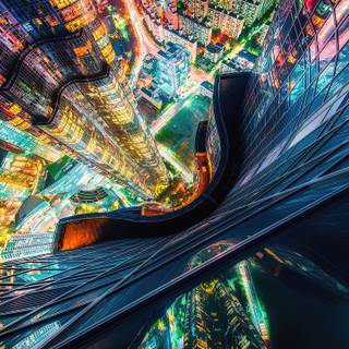 Korea city 4k wallpaper