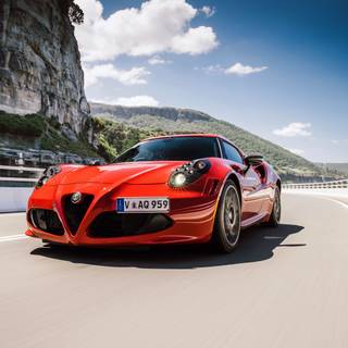 4k Alfa Romeo wallpaper