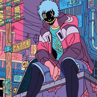 Anime boy phone 4k wallpaper