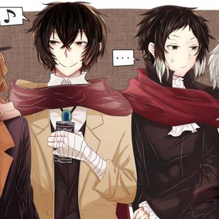 Dazai BSD desktop wallpaper