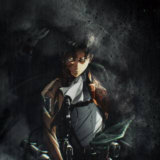 Levi phone 4k wallpaper