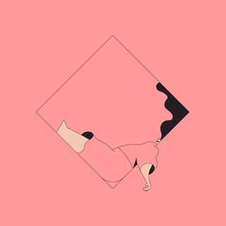 Pink minimalist 4k wallpaper
