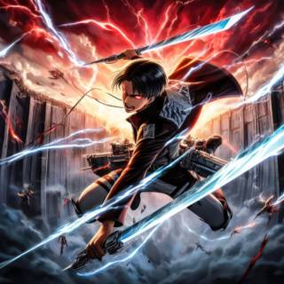 4k Levi Ackerman wallpaper