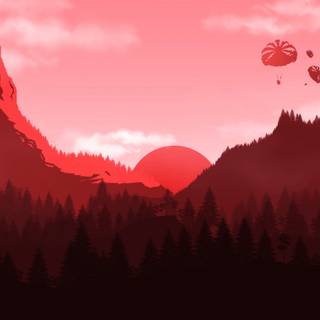 Pink minimalist 4k wallpaper