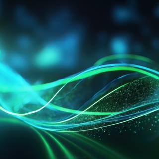 Blue green 4k wallpaper