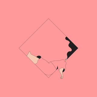 Pink minimalist 4k wallpaper