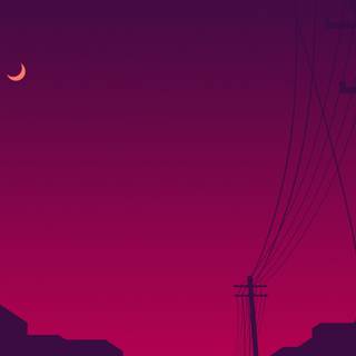 Pink minimalist 4k wallpaper