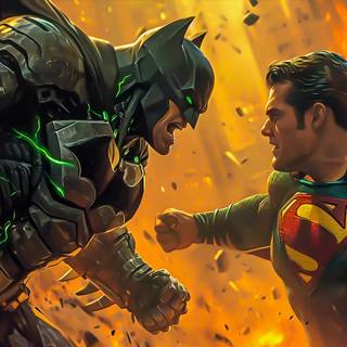 Batman x Superman wallpaper