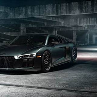 Audi black 4k wallpaper