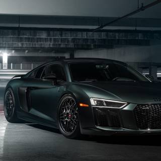 Audi black 4k wallpaper