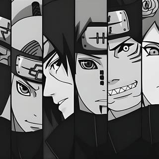 Black white PC wallpaper