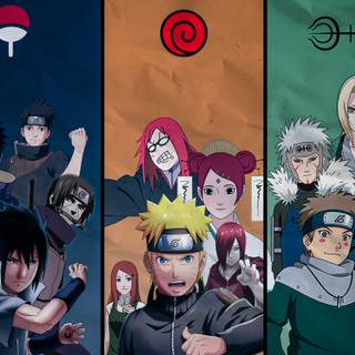 Naruto all characters 4k wallpaper